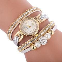 Relojes de pulsera para mujer, pulsera envolvente (CMP RLJM1002)