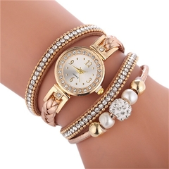 Relojes de pulsera para mujer, pulsera envolvente (CMP RLJM1002)