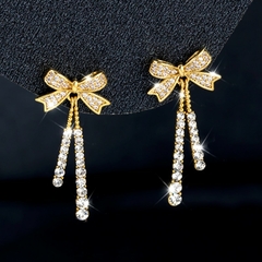 Pendientes de baño de oro de 14k para mujer, joyeria de alta calidad (CMP ART10052) - CMP Shopping Global