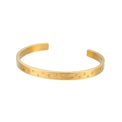 1 Pulsera chapada en oro de 18K para mujer, brazalete resistente al agua (CMP PLS10025) - CMP Shopping Global