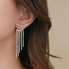 Pendientes aretes colgantes de circonita (CMP ART1003)