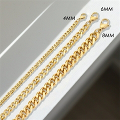 Pulseras clásicas de cadena de serpiente para mujer chapada en oro (CMP PLS10023) - CMP Shopping Global