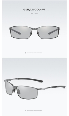 Gafas de sol polarizadas para hombre, lentes de sol de Metal con montura grande (CMP LTS1001) - CMP Shopping Global