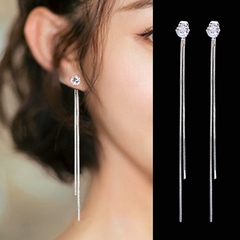 Pendientes aretes colgantes de circonita (CMP ART1003) - CMP Shopping Global