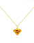 Colar Infantil Masculino Superman Semijoia Ouro 18K