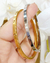 Bracelete Love Rígido Inspiração Semijoia Ouro 18k - comprar online