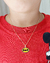 Colar Infantil Masculino Batman Semijoia Ouro 18K - comprar online