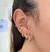 Piercing Fake Seta Cravejada - comprar online