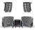 Sistema PRO Touring / Discotecas / Salones / Mixto KIT Line Array 8 Luma + Subwoofer 4 FLOOR