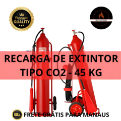 RECARGA DE EXTINTOR CO2 - 45 KG