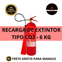 RECARGA DE EXTINTOR CO2 - 6 KG