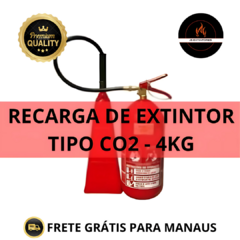 RECARGA DE EXTINTOR CO2 - 4KG