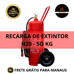 RECARGA DE EXTINTOR H20 - 5O KG