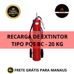 RECARGA DE EXTINTOR PQS BC - 20 KG