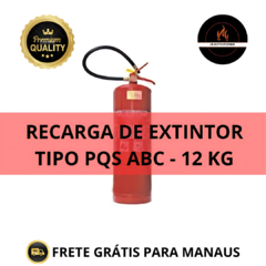 RECARGA DE EXTINTOR PQS ABC - 12 KG