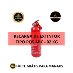 RECARGA DE EXTINTOR PQS ABC - 02 KG