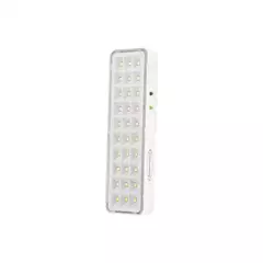 LUMINÁRIA DE EMERGÊNCIA 30 LEDS SLIN SEGURIMAX