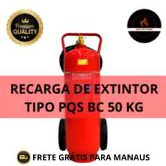 RECARGA DE EXTINTOR PQS BC 50 KG