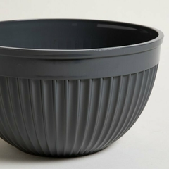 Bowl De Plástico Con Malla Líneas Horizontales Gris 4.000ml 24x14cm - comprar online