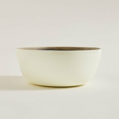 Bowl De Bamboo TUAN CREAM 24x10cm - comprar online