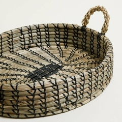 Bandeja Oval Seagrass Grande 45x37x8cm