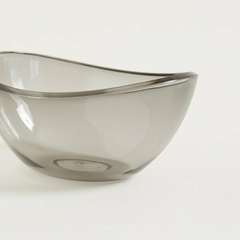 Bowl Acrílico Gla Glas Smoke 17x14x8cm - comprar online