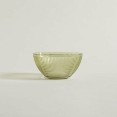 Bowl Cuadrado De Acrílico Olive 12x6cm