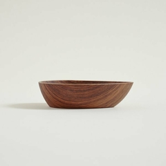 Bowl Canoa Simil Madera Nogal 13x8x3cm - comprar online