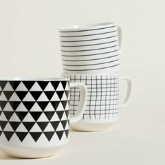 Mug Diseño Surtido Black & White 580ml - comprar online