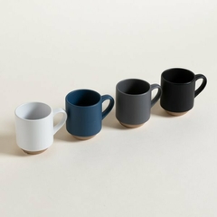 Mug Cerámica Con Base Colores - comprar online