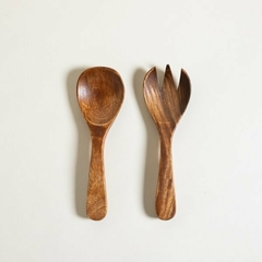 Set De Cuchara Y Tenedor Acacia 25,4cm - comprar online