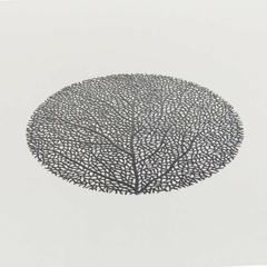 Individual PVC ARBOL Grafito 38cm - comprar online