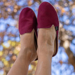 Slipper Lona Bordo