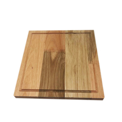 Plato Madera Eucalipto Cuadrado 22cm