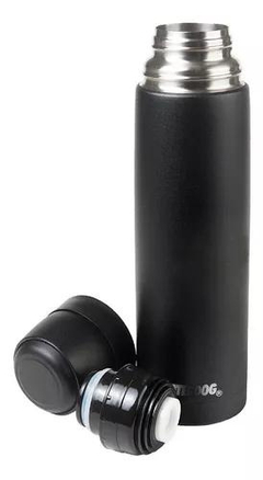 Termo TA 750ML WATERDOG Doble Pared/Acero Inox Negro - comprar online