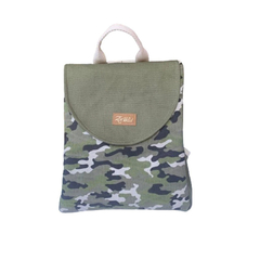 Mochila Urbana Lona Camuflado/Musgo