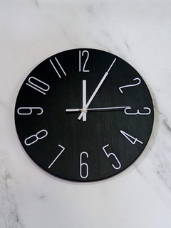 Reloj Para Para Simil Madera 30cm