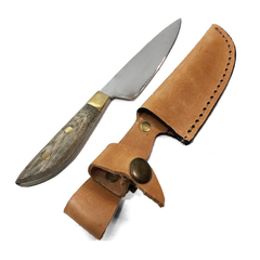 Cuchillo 11cm Acero Inoxidable Mango Color Bronce