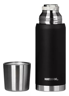 Termo OBUS 750ML WATERDOG Doble Pared/Acero Inox Negro