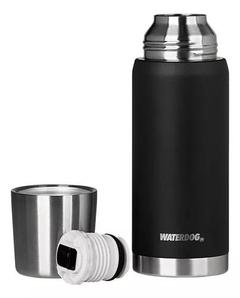 Termo OBUS 750ML WATERDOG Doble Pared/Acero Inox Negro - comprar online