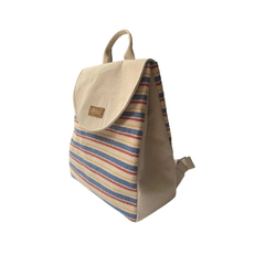 Mochila Urbana Lona Irregular/Natural - comprar online