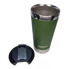 Vaso Térmico BEER 500ML WATERDOG Doble Pared/Acero Inox Verde