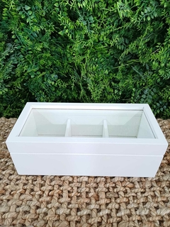 Caja De té 3 Divisiones