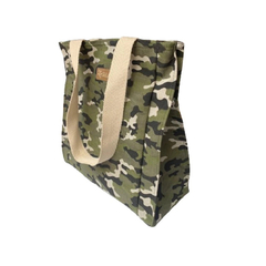 Cartera Bolso Playero + Monedero/ Lona Camuflado - comprar online