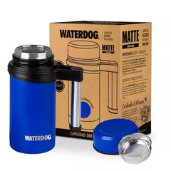 Jarro Térmico 500ML WATERDOG Doble Pared/Acero Inox Azul en internet