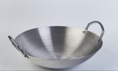 Wok En Acero Inoxidable 32cm