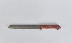 Cuchillo Panero De Acero Mango Madera 32cm