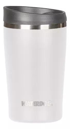 Vaso Térmico 380cc AMERICAN WATERDOG Doble Pared/Acero Inox Blanco