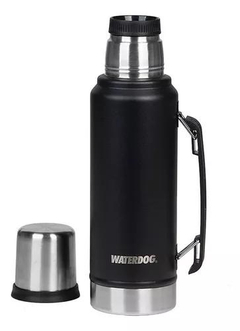 Termo OMBÚ 1L WATERDOG Doble Pared/Acero Inox Negro