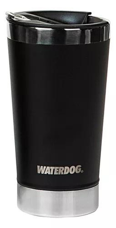 Vaso Térmico BEER 500ML WATERDOG Doble Pared/Acero Inox Negro - comprar online